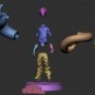 Tokoyami from My Hero Academia STL FILE 3D