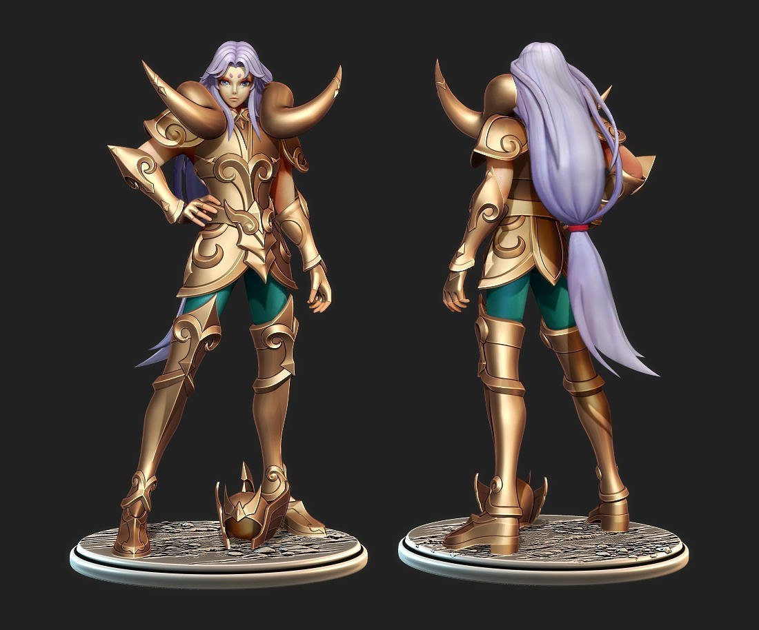 Saint Seiya Mu Aries STL FILE 3D