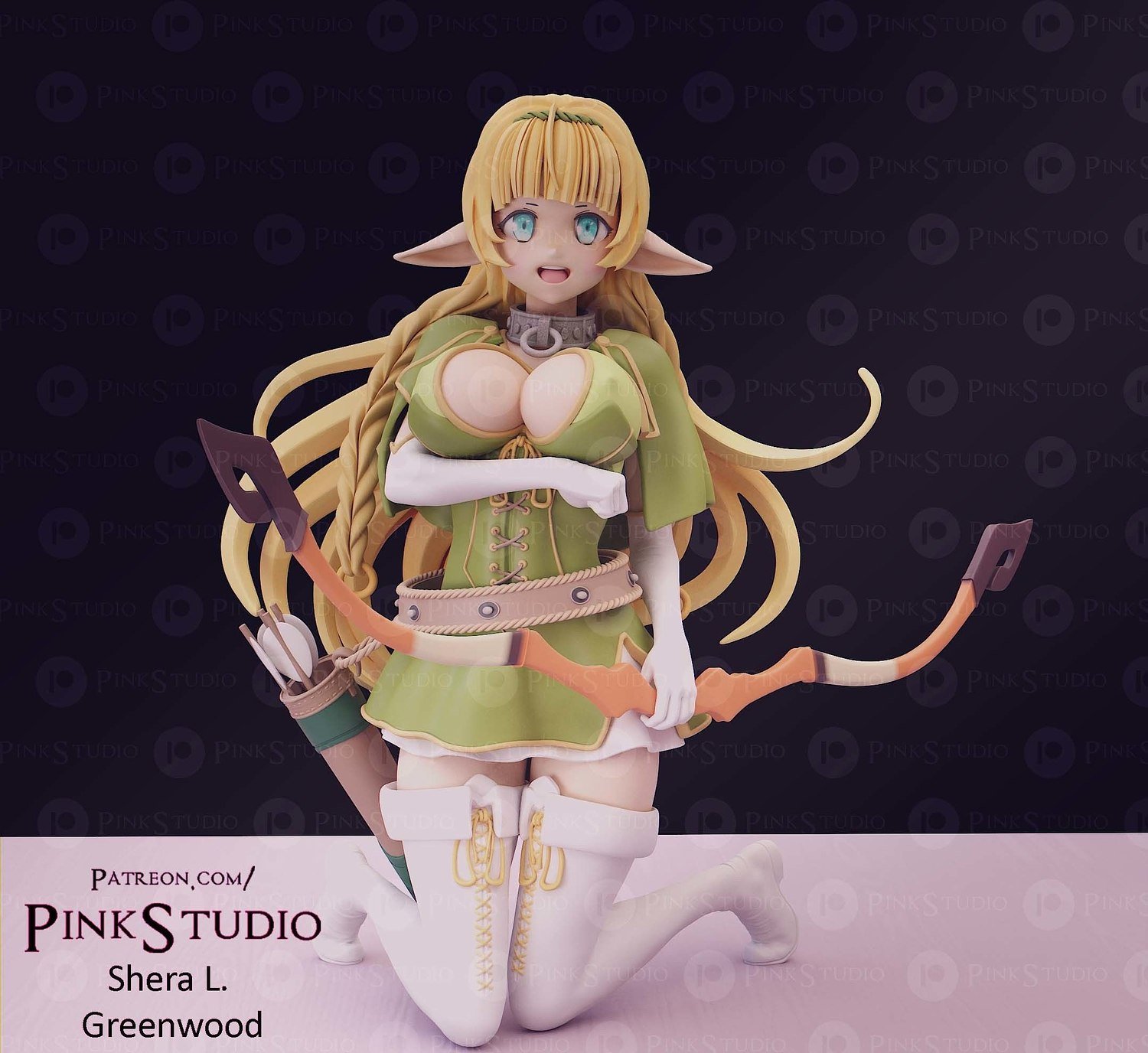 Shera L Greenwood Archery STL FILE 3D model