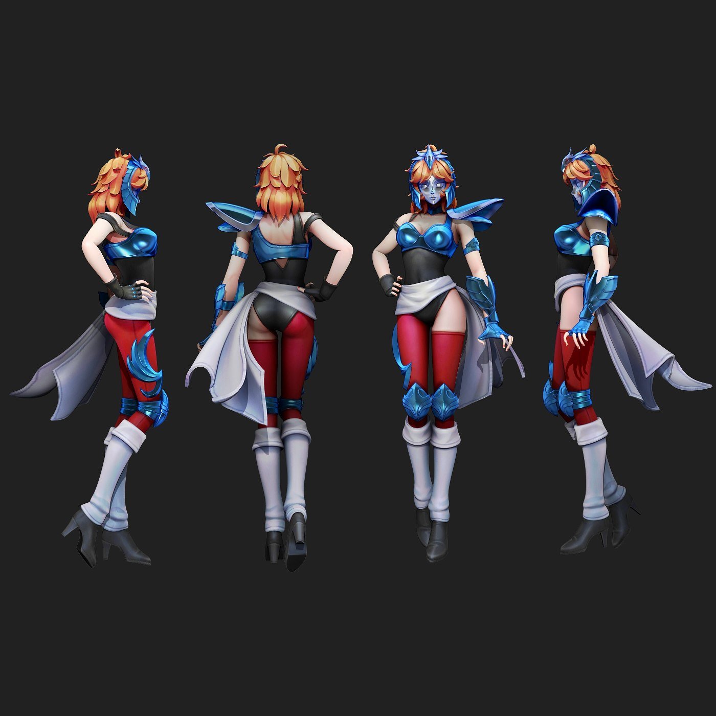 Eagle Marin from Saint Seiya STL FILE 3D model