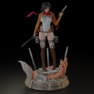 Mikasa Ackerman Sexy from Attack on Titan STL FILE 3D model