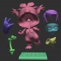 Rin Kagamine - Gatomon STL FILE 3D model