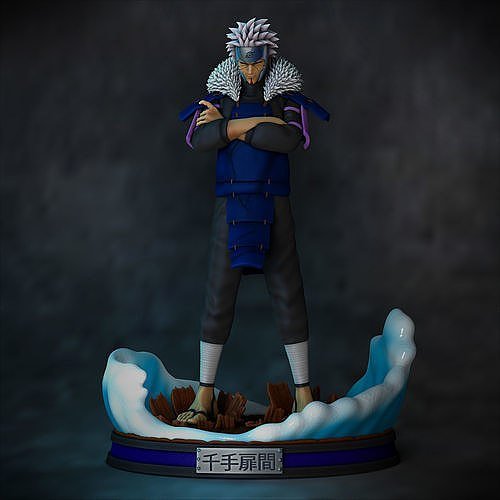 Tobirama Senju V2 from Naruto Anime STL FILE 3D model