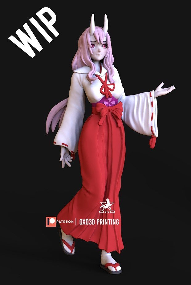 Shuna from That Time I Got Reincarnated as a Slime STL FILE 3D model