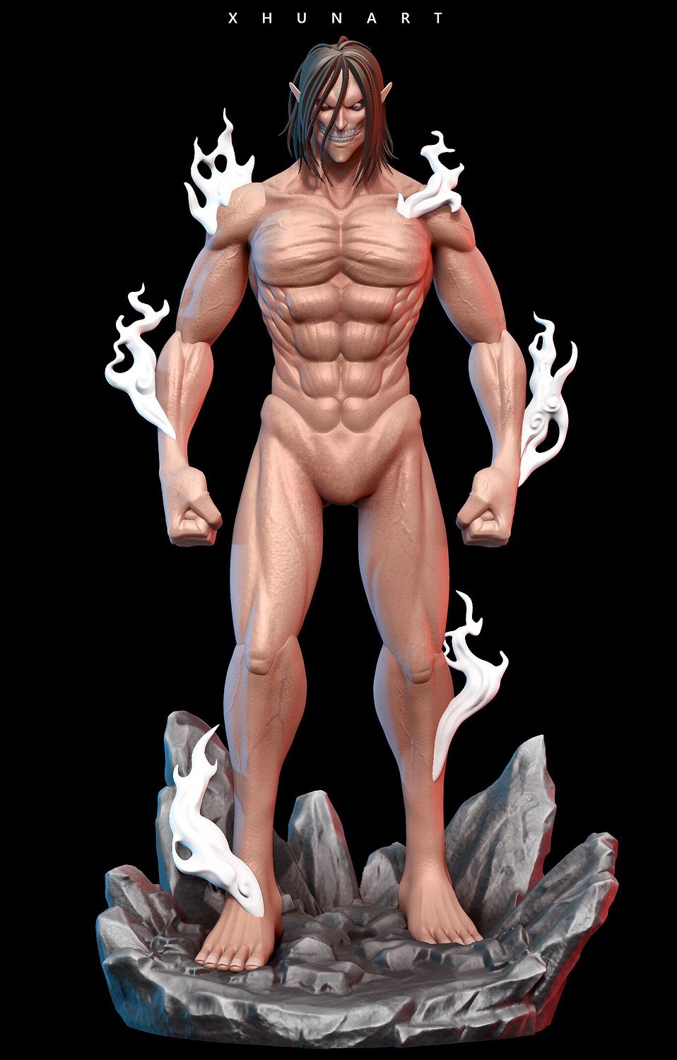 Eren Titan V4 from Attack on Titan STL FILE 3D model