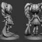 Miku Rapunzel Stylized Version STL FILE 3D model