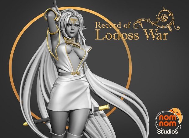 Pirotess From Legend of Crystania STL FILE 3D model