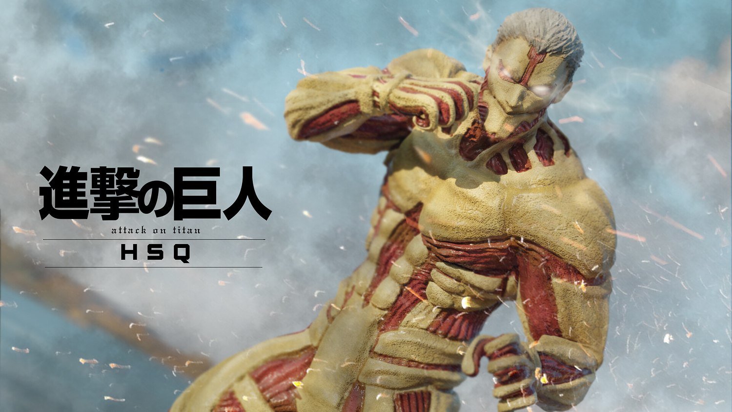 Reiner Armored Titan 10 Pose From Attack On Titan STL FILE 3D model