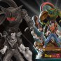 Cell and Android 17 V2 Diorama from DragonBall STL FILE 3D model