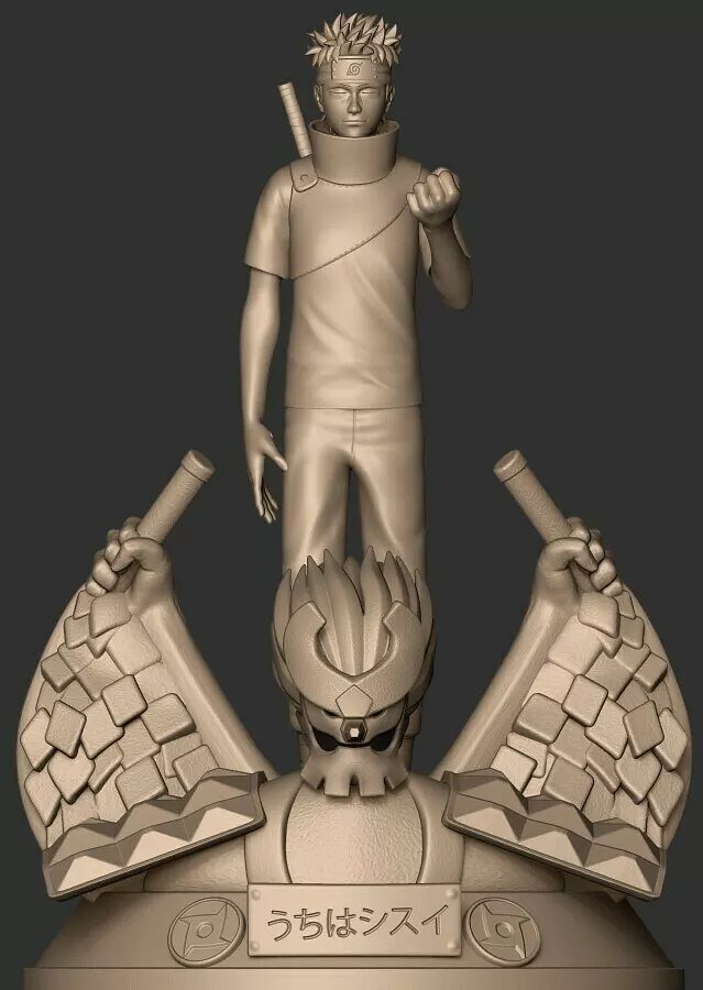 Uchiha Shisui From Naruto STL FILE 3D model