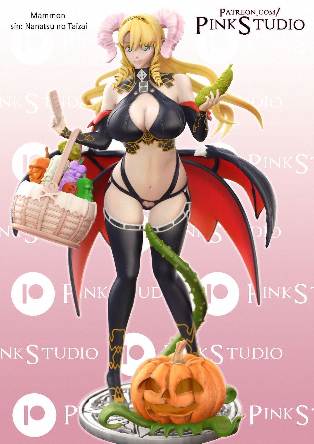 Mammon From Sin Nanatsu no Taizai STL FILE 3D model