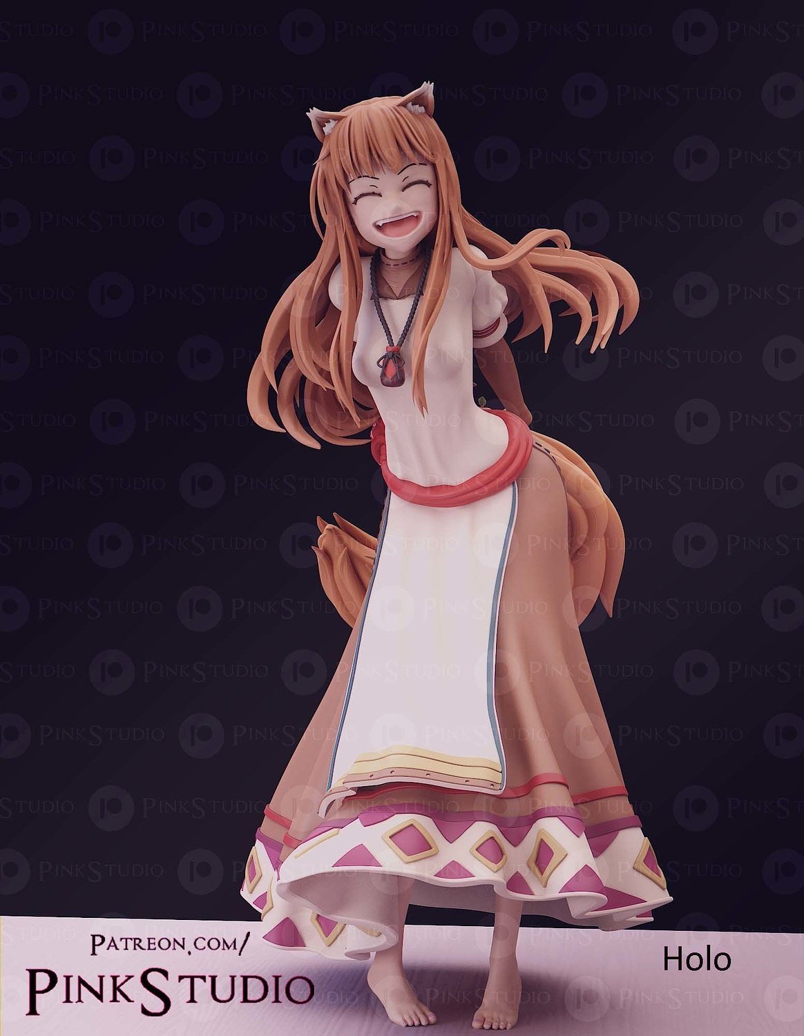 Holo From Spice and Wolf STL FILE 3D model