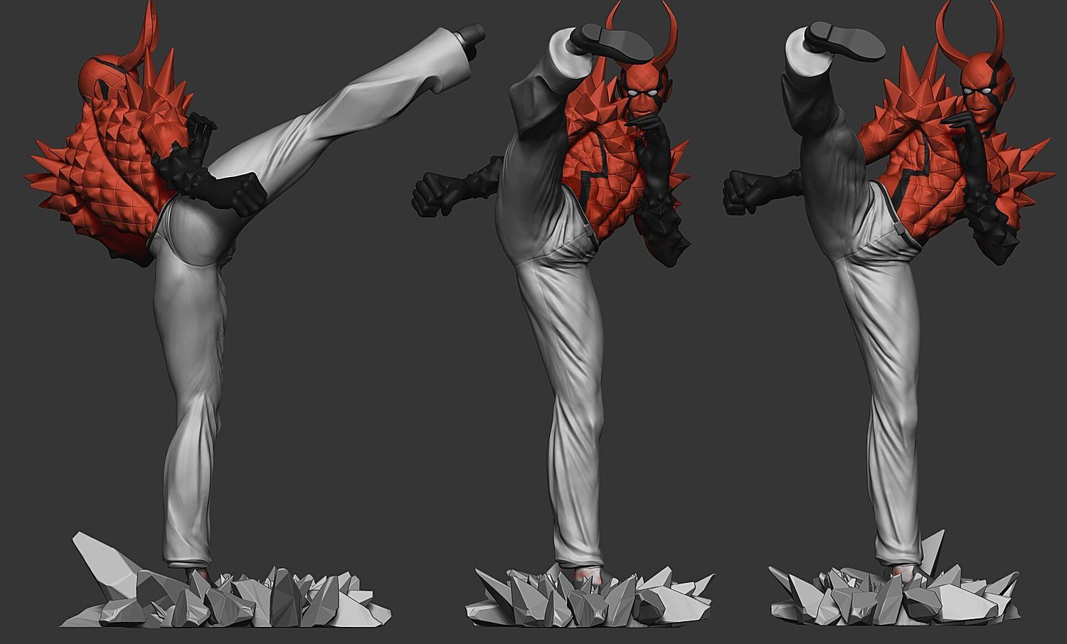 Choze From One Punch Man STL FILE 3D model