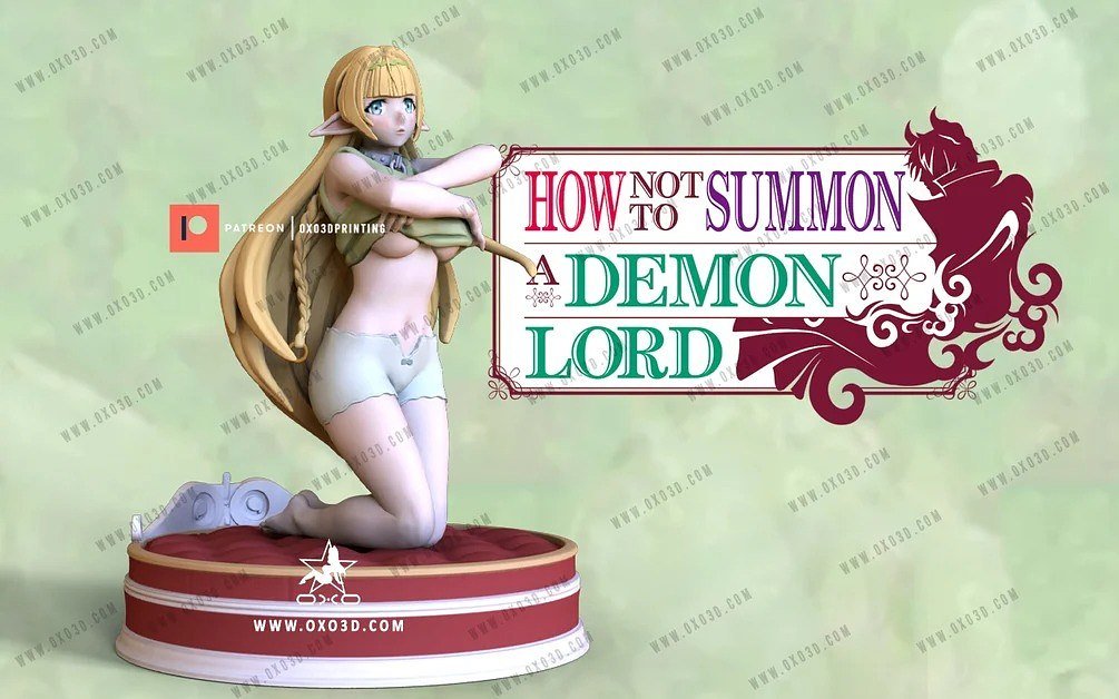 Shera L.Greenwood From How Not to Summon a Demon Lord STL FILE 3D model