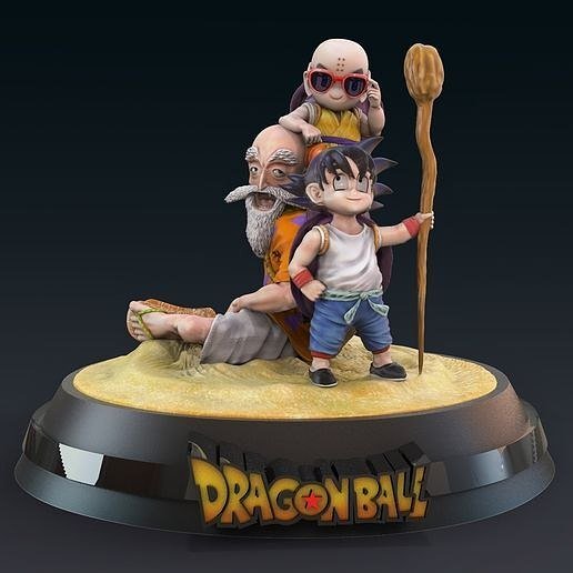 Kame Sennin From DragonBall STL FILE 3D model