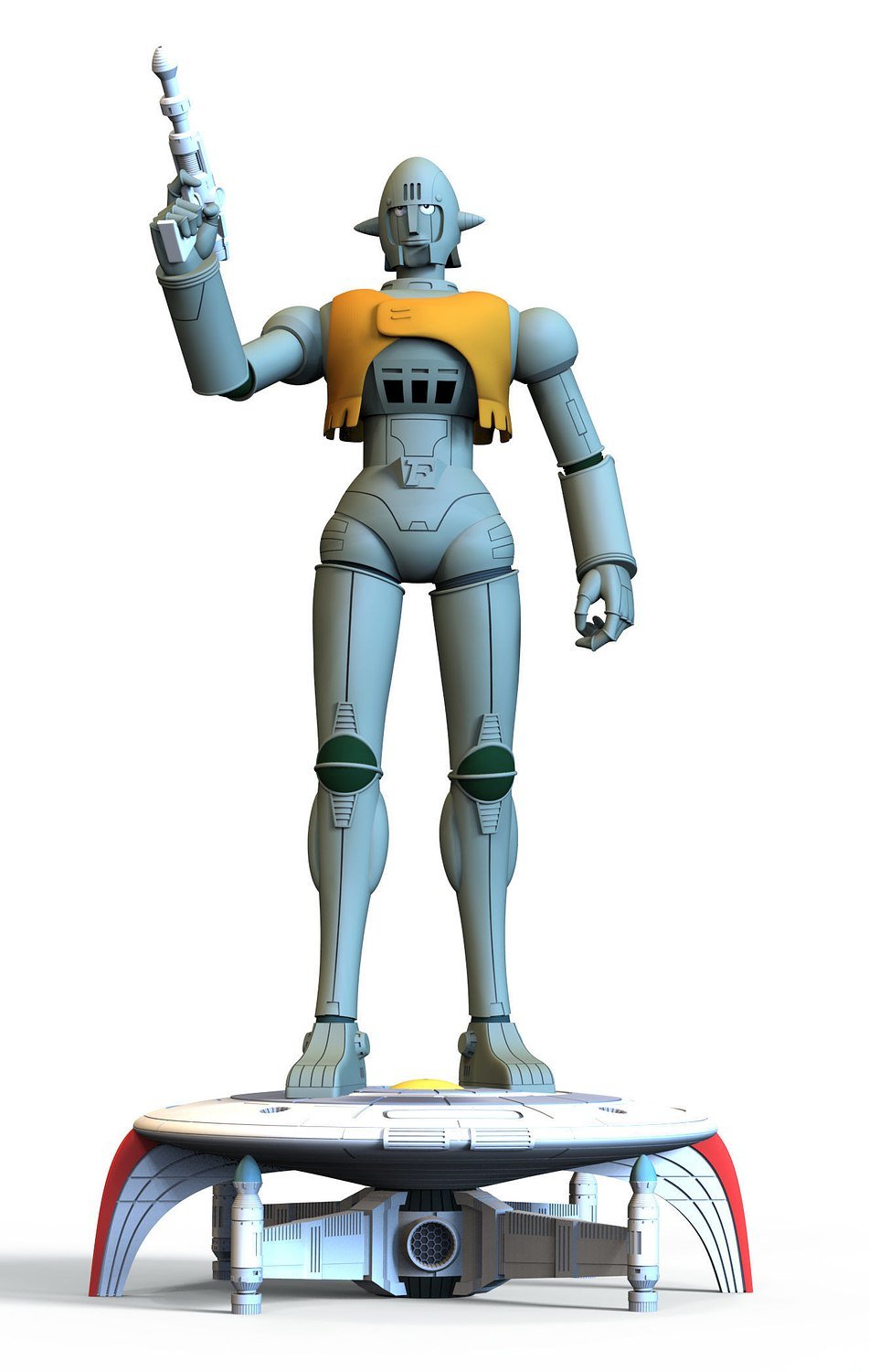 Grag From Captain Future STL FILE 3D model