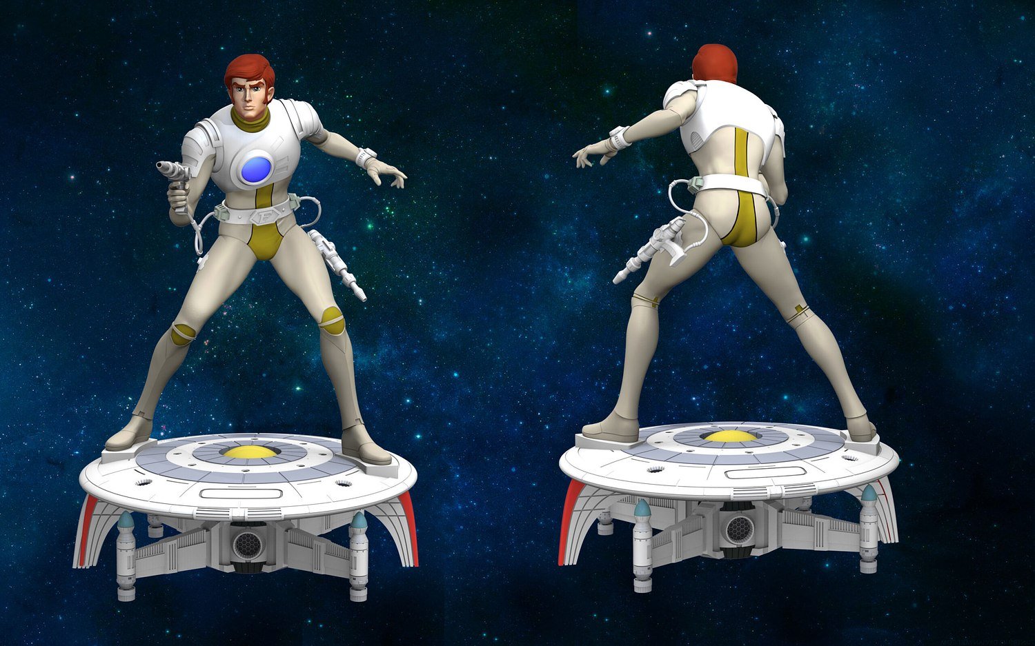 Captain Future From Captain Future STL FILE 3D model