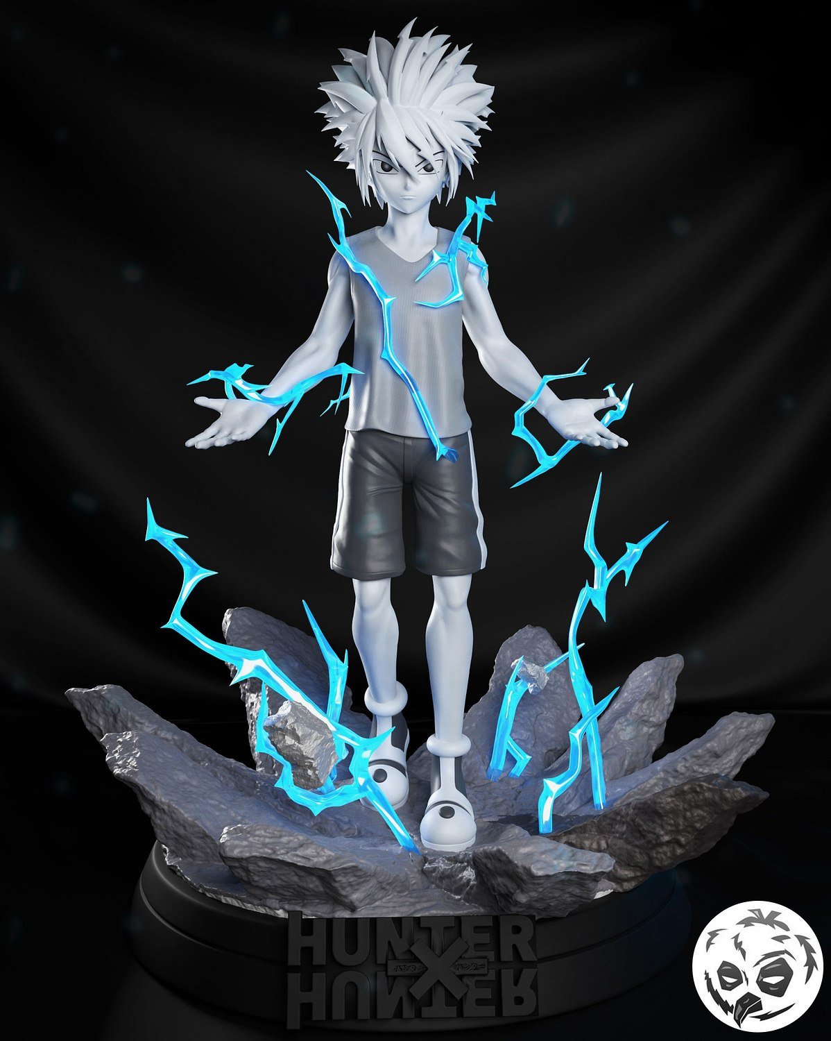 Killua Zoldyck From Hunter x Hunter STL FILE 3D model