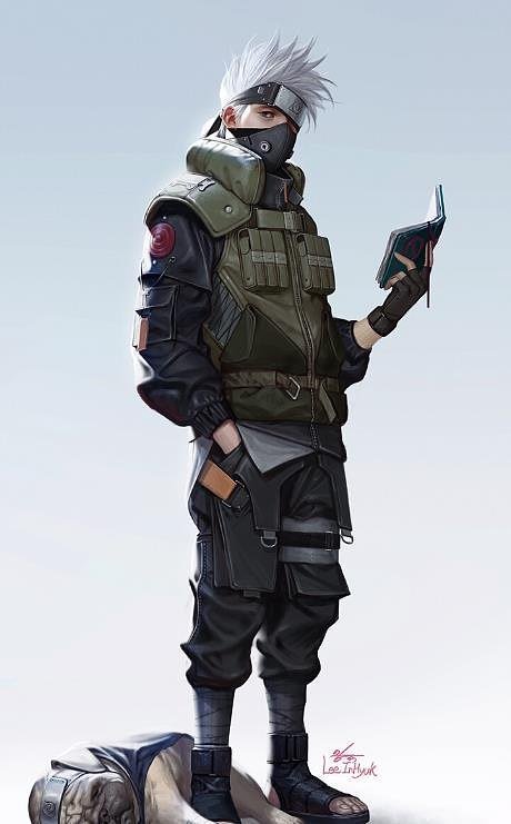 Hatake Kakashi V2 From Naruto STL FILE 3D model