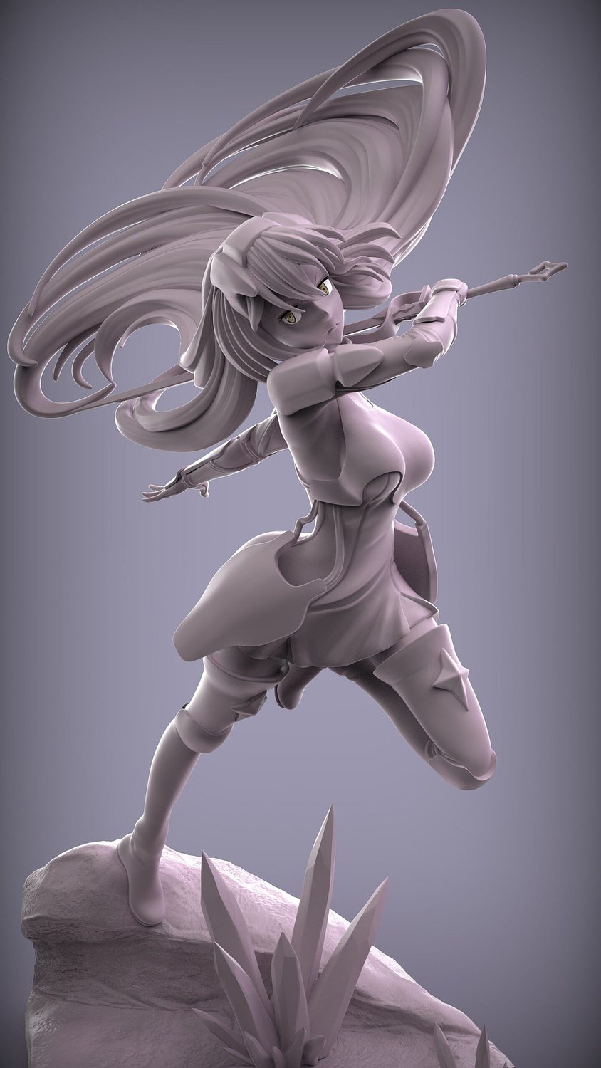 Ais Wallenstein From DanMachi STL FILE 3D model