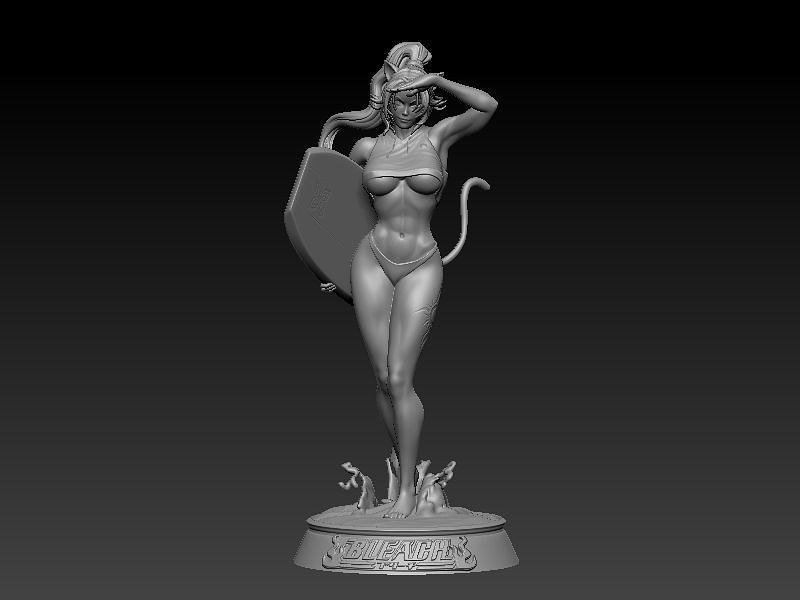 Shihouin Yoruichi From Bleach STL FILE 3D model