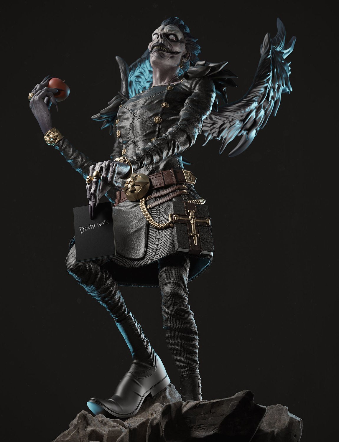 Ryuk Version 2 From Death Note STL FILE 3D model