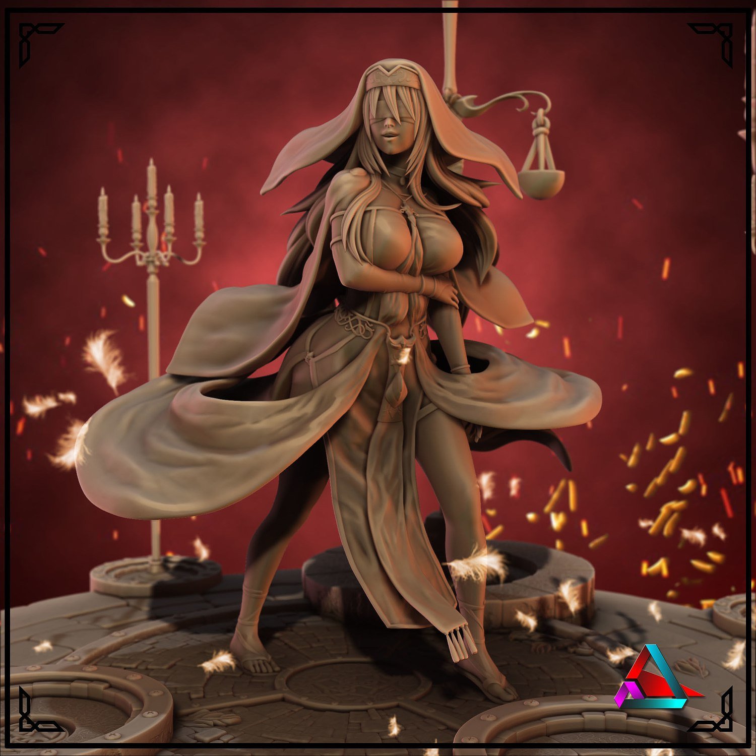Sword Maiden From Goblin Slayer STL FILE 3D model
