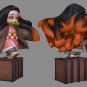Nezuko Chibi Version From Demon Slayer STL FILE 3D model