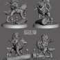 Princess Mononoke Chibi STL FILE 3D model