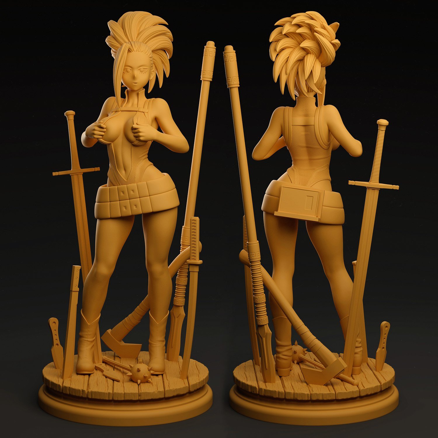 Adult Momo from My Hero Academia STL FILE 3D model