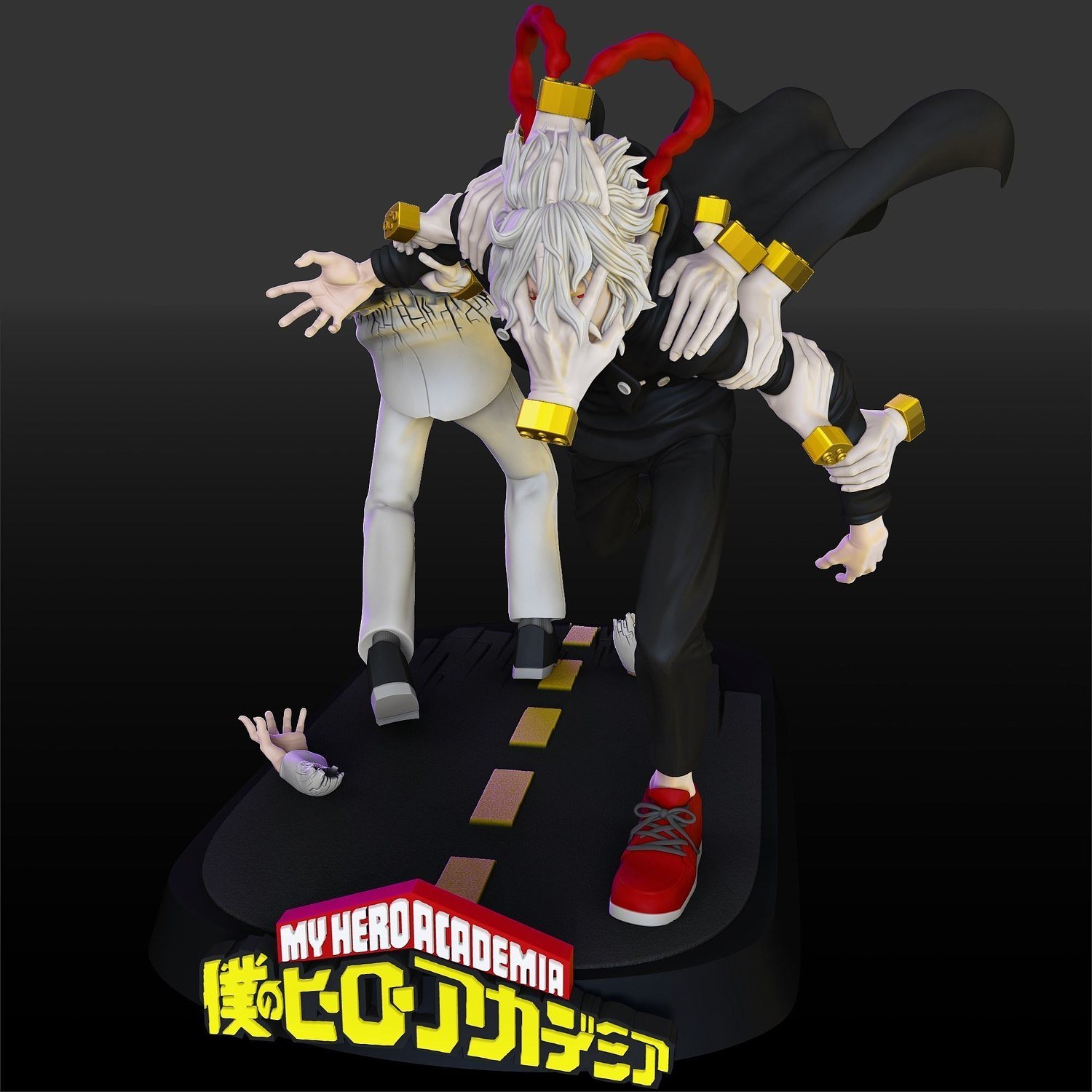 Tomura Shigaraki from My Hero Academia STL FILE 3D model