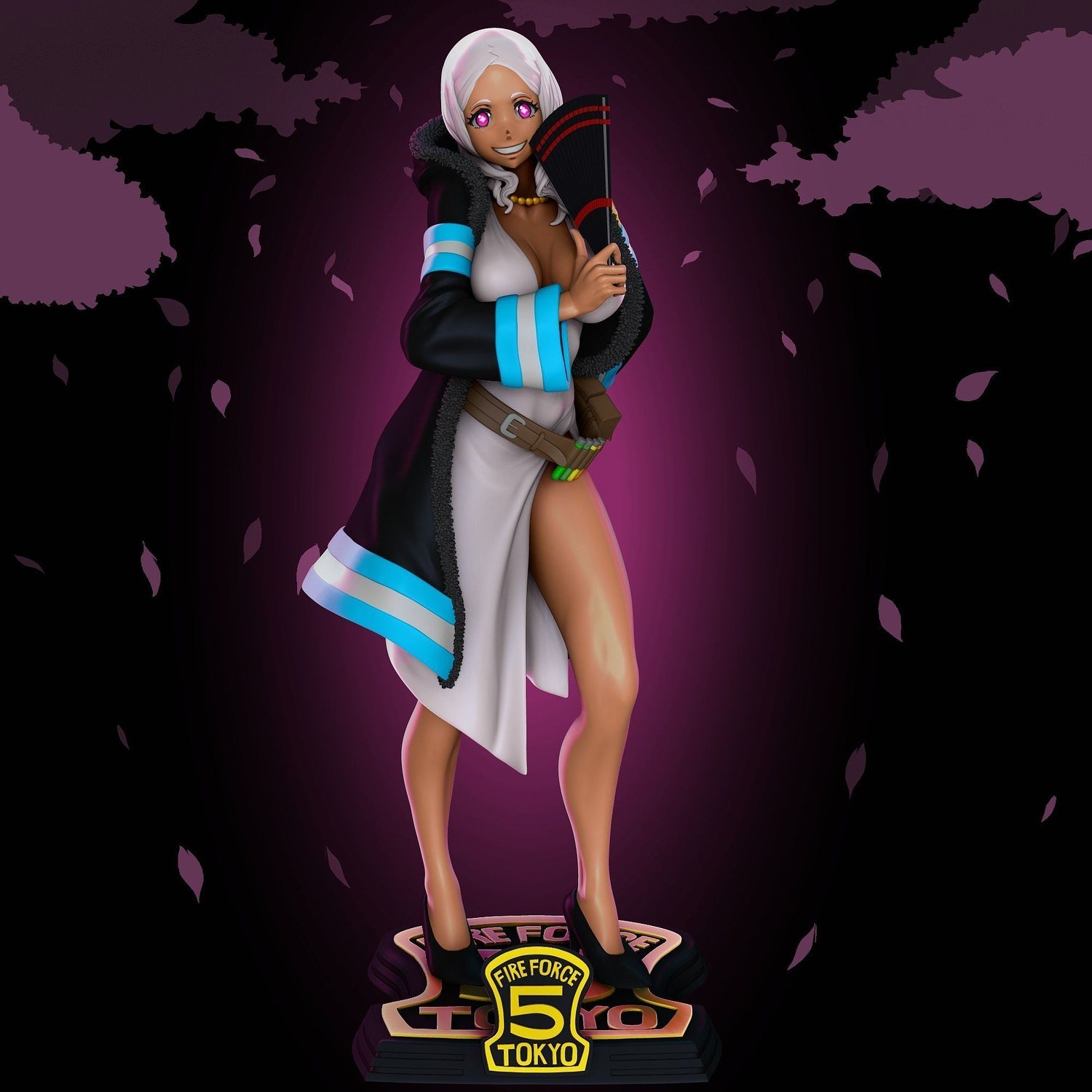 Hibana from Fire Force STL FILE 3D model