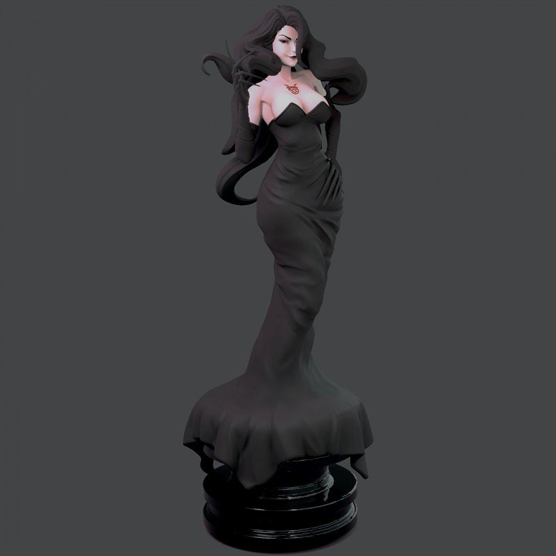 Lust from Fullmetal Alchemist STL FILE 3D model