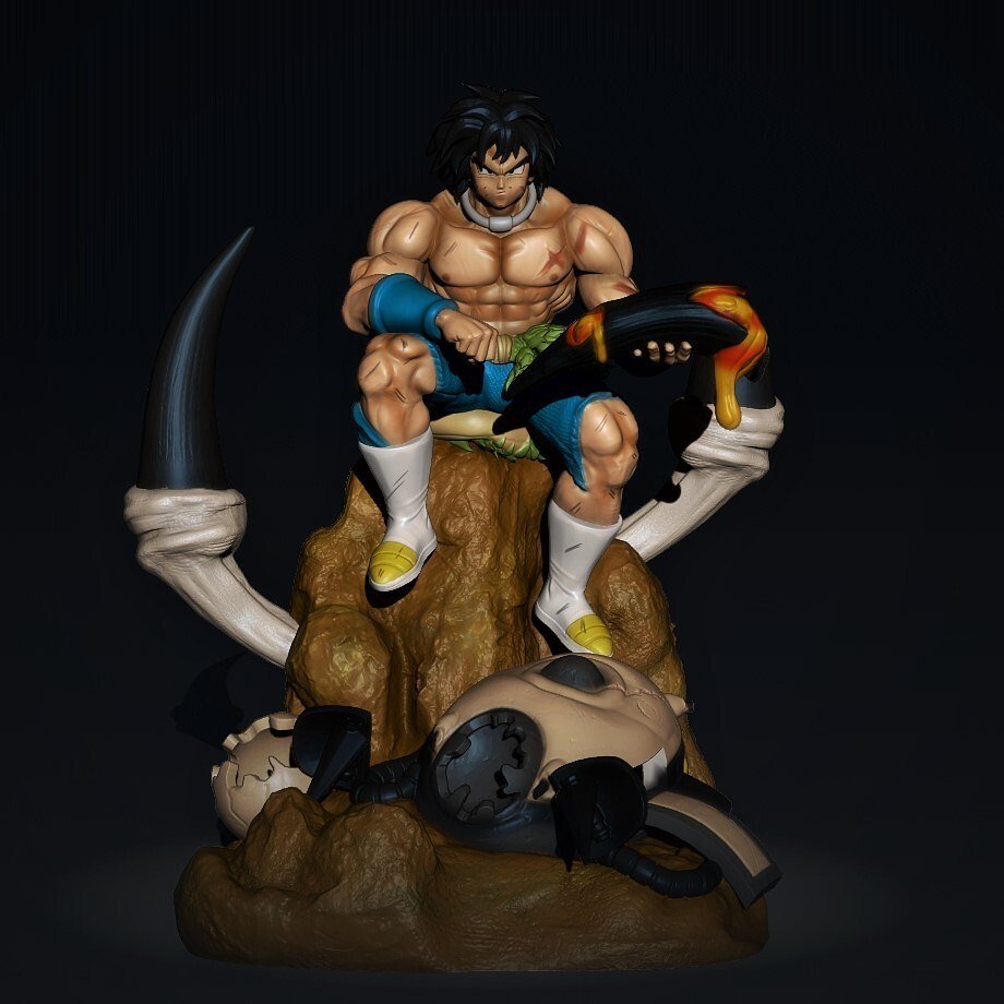 Broly V2 from Dragonball STL FILE 3D model
