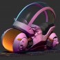 Bulma vs Vegeta 2077 Fanart STL FILE 3D model
