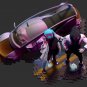 Bulma vs Vegeta 2077 Fanart STL FILE 3D model