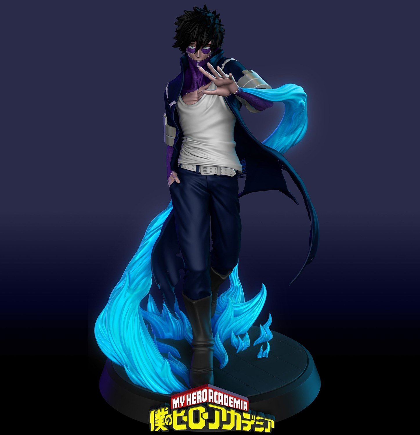 Dabi from Boku no hero academia STL FILE 3D model