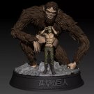 Beast Titan and Zeke Yeager Diorama STL FILE 3D model