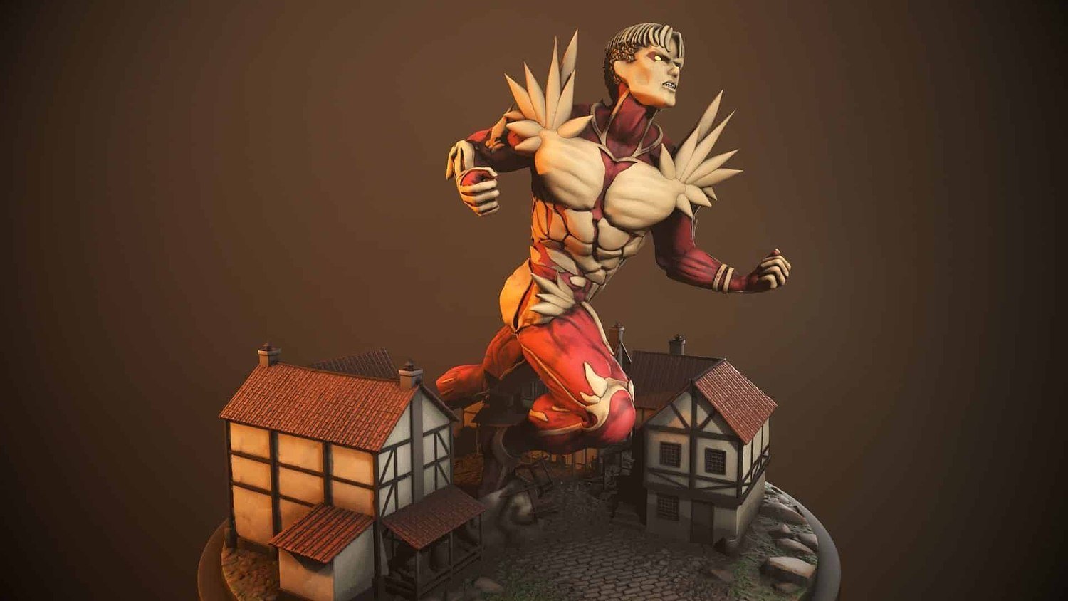Reiner Armored Titan From Attack On Titan STL FILE 3D model