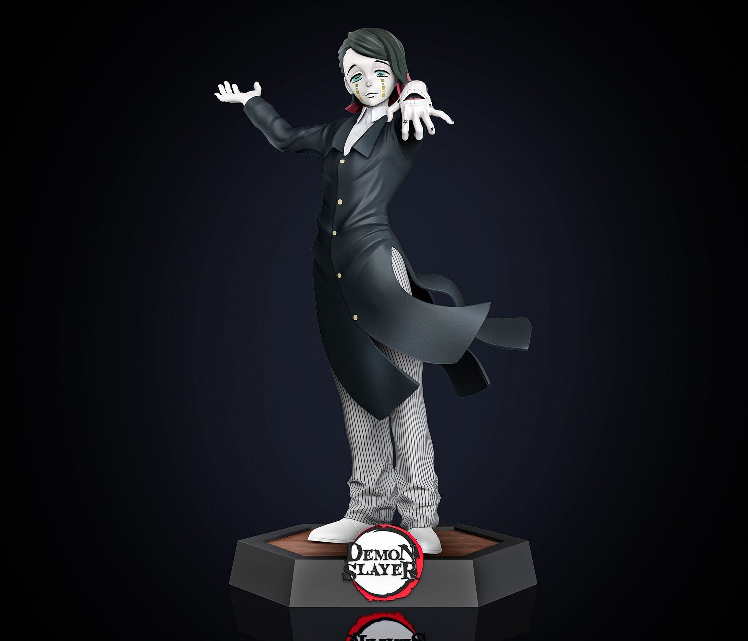 Enmu from Demon Slayer STL FILE 3D model