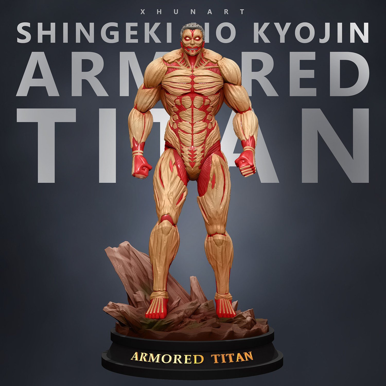 Armor Titan From Attack On Titan STL FILE 3D model