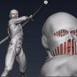 Attack On Titans - War Hammer Titan STL FILE 3D model