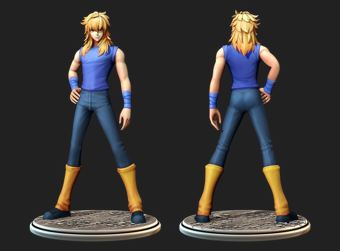 Saint Seiya Hyoga Cygnus STL FILE 3D model