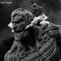 Mikasa and Armor Titan Diorama STL FILE 3D model