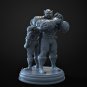 Jiren and Toppo Diorama From Dragonball STL FILE 3D model