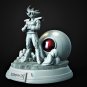 Bardock Capsule Diorama From Dragonball STL FILE 3D model