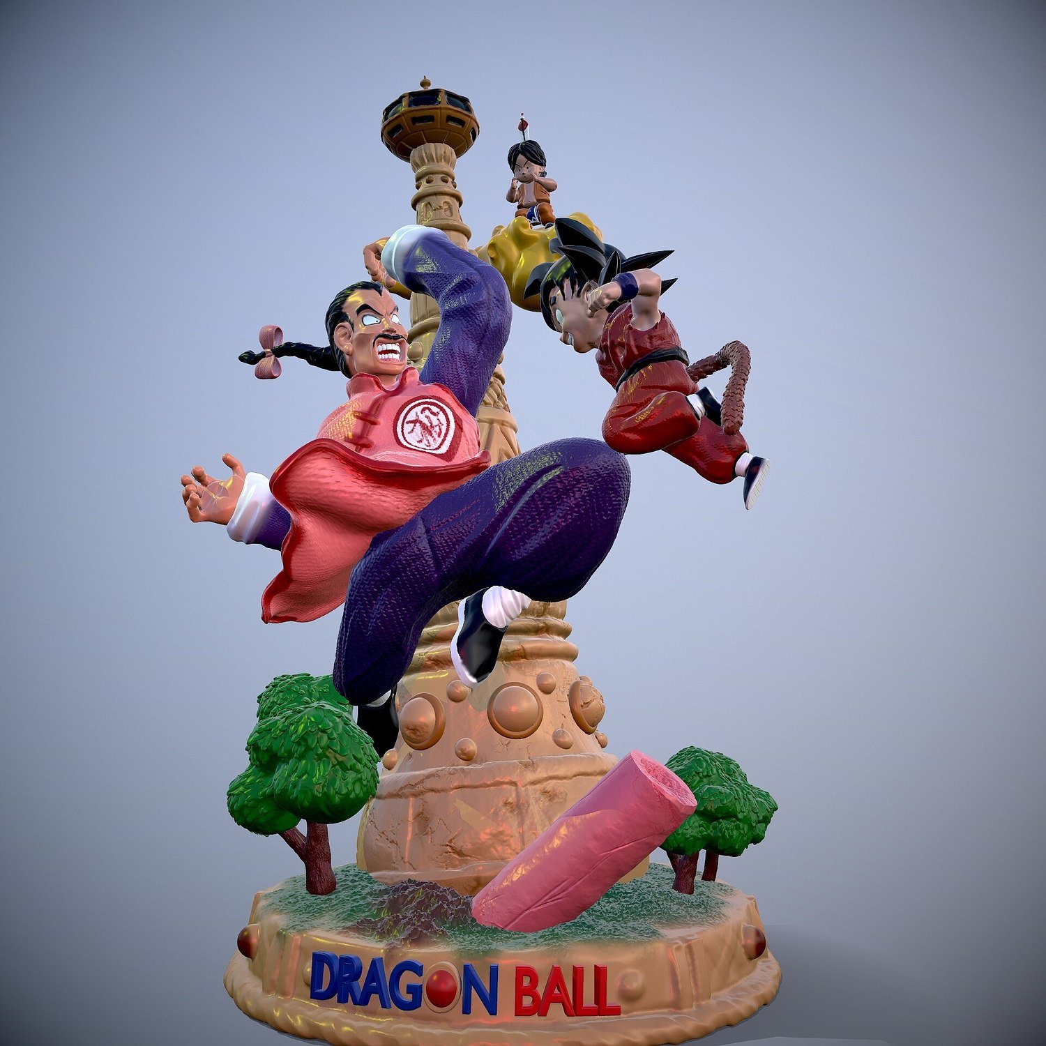 Tao Paipai Diorama STL FILE 3D model