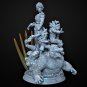 Gohan Transformation Diorama STL FILE 3D model