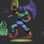 Sasuke and susano Diorama from Naruto Anime STL FILE 3D model