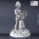 Vegeta and Trunk Diorama STL FILE 3D model